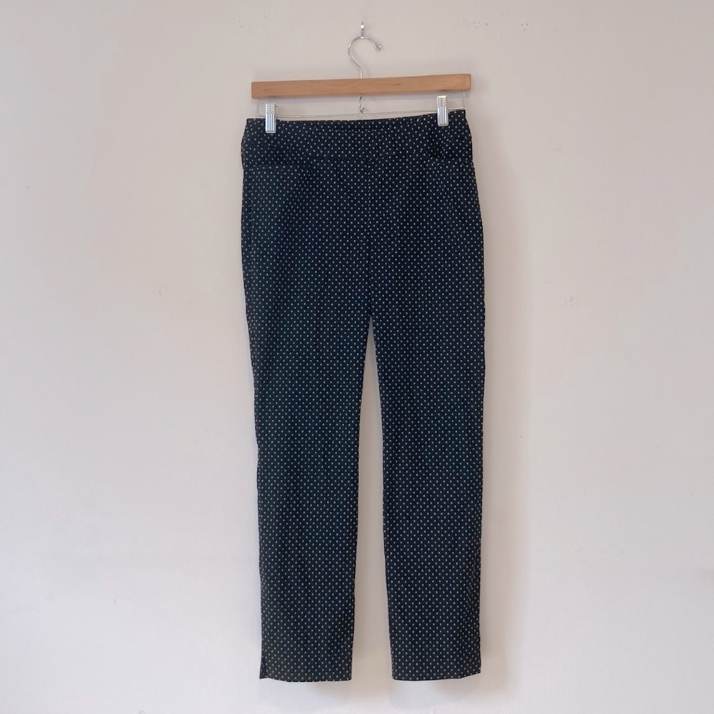Poka Dotted Black and White Pants